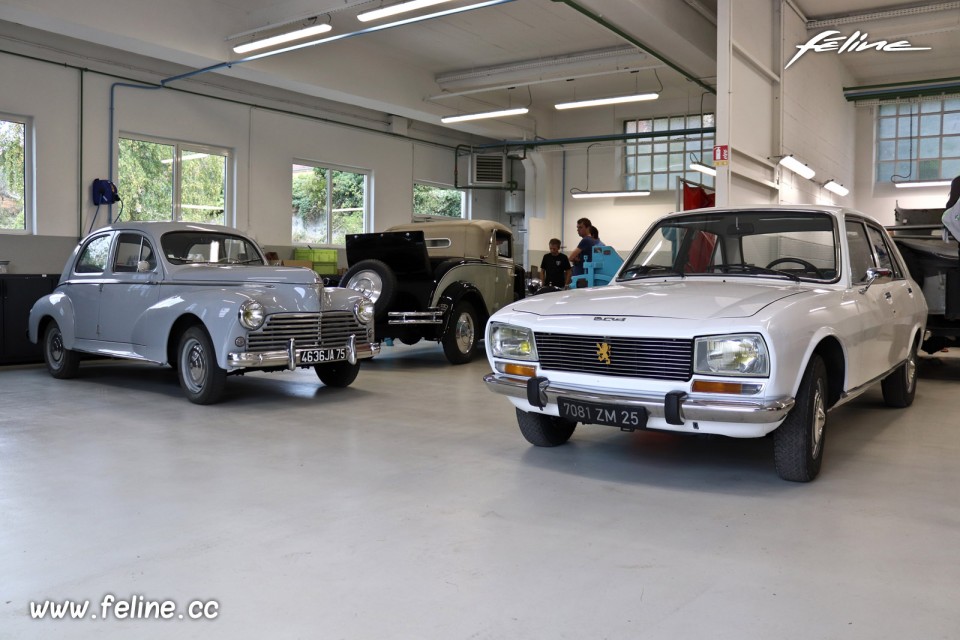 Photo road-trip Peugeot 508 et 504 Spirit of France (2018)