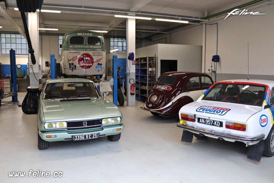 Photo road-trip Peugeot 508 et 504 Spirit of France (2018)