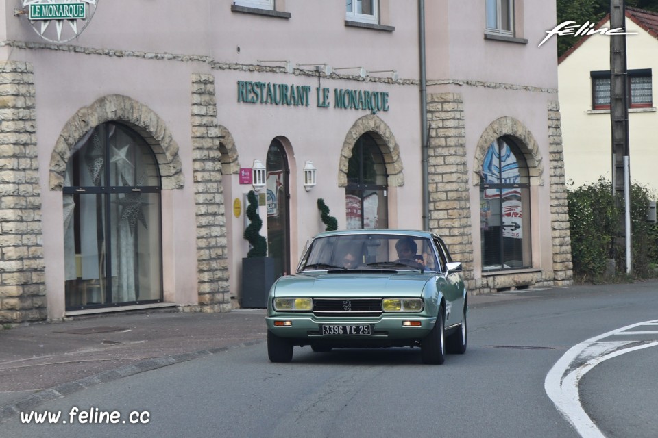 Photo road-trip Peugeot 508 et 504 Spirit of France (2018)