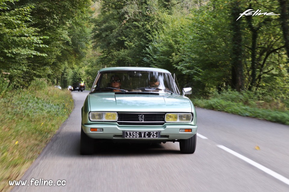 Photo road-trip Peugeot 508 et 504 Spirit of France (2018)