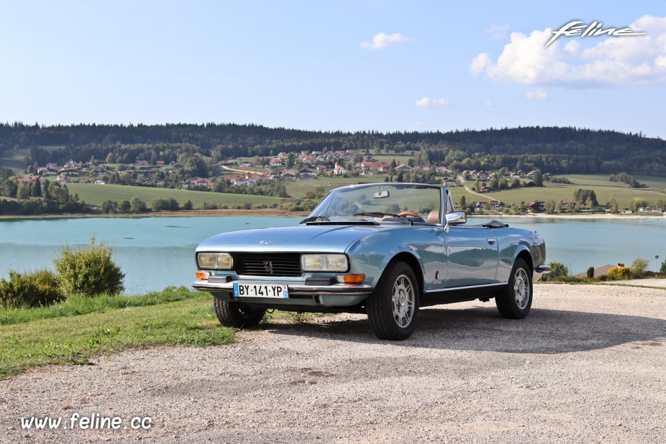 Photo road-trip Peugeot 508 et 504 Spirit of France (2018)
