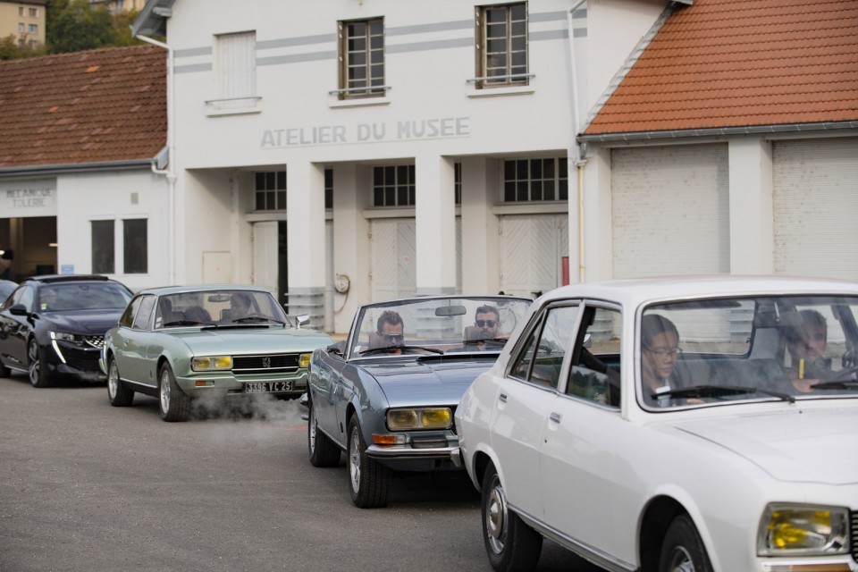 Photo road-trip Peugeot 508 et 504 Spirit of France (2018)