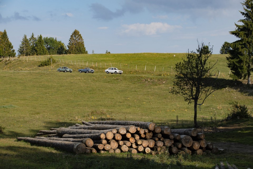 Photo road-trip Peugeot 508 et 504 Spirit of France (2018)