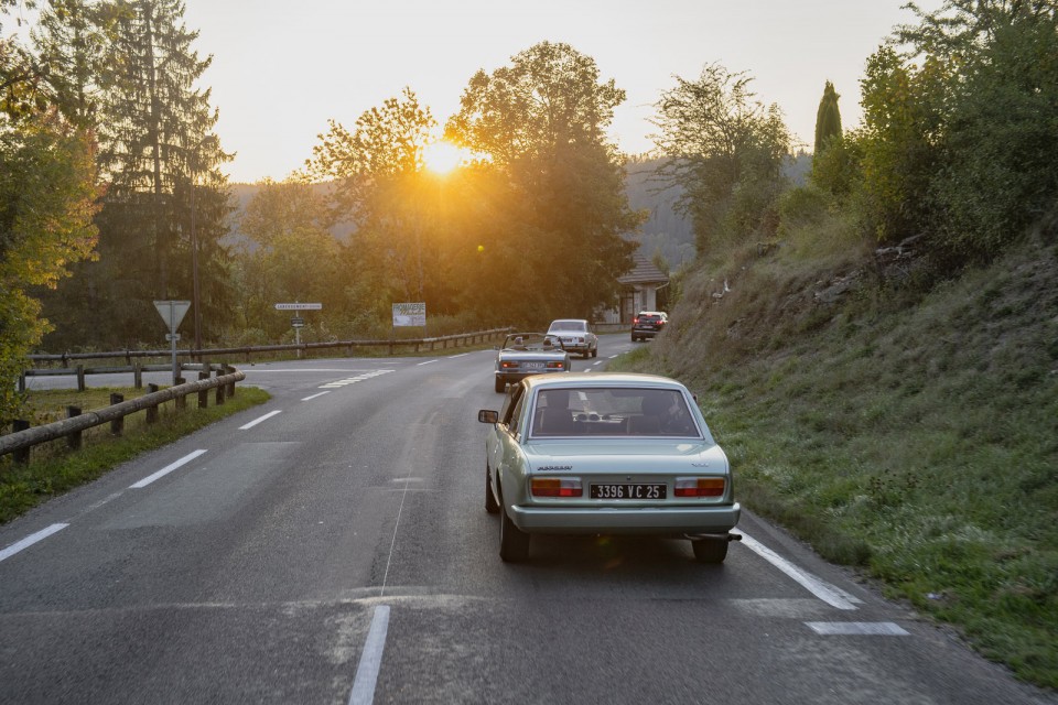 Photo road-trip Peugeot 508 et 504 Spirit of France (2018)