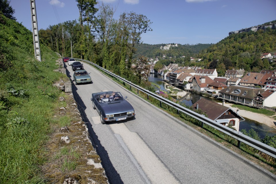 Photo road-trip Peugeot 508 et 504 Spirit of France (2018)