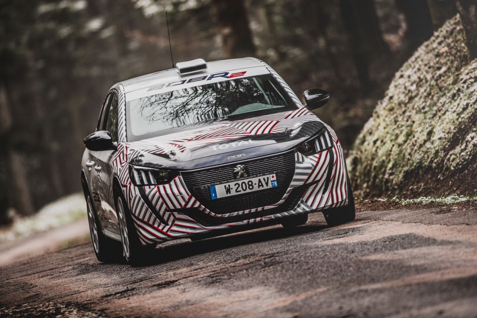 Photo officielle essais Peugeot 208 R2 II - Peugeot Sport (2019)