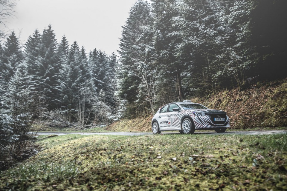 Photo officielle essais Peugeot 208 R2 II - Peugeot Sport (2019)