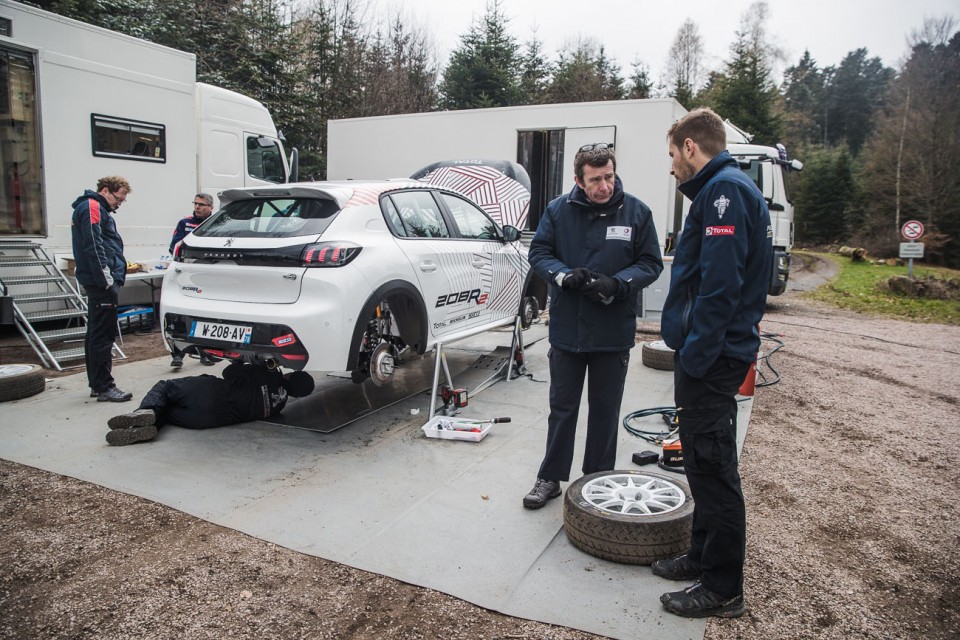 Photo officielle essais Peugeot 208 R2 II - Peugeot Sport (2019)