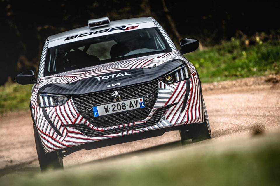 Photo officielle essais Peugeot 208 R2 II - Peugeot Sport (2019)