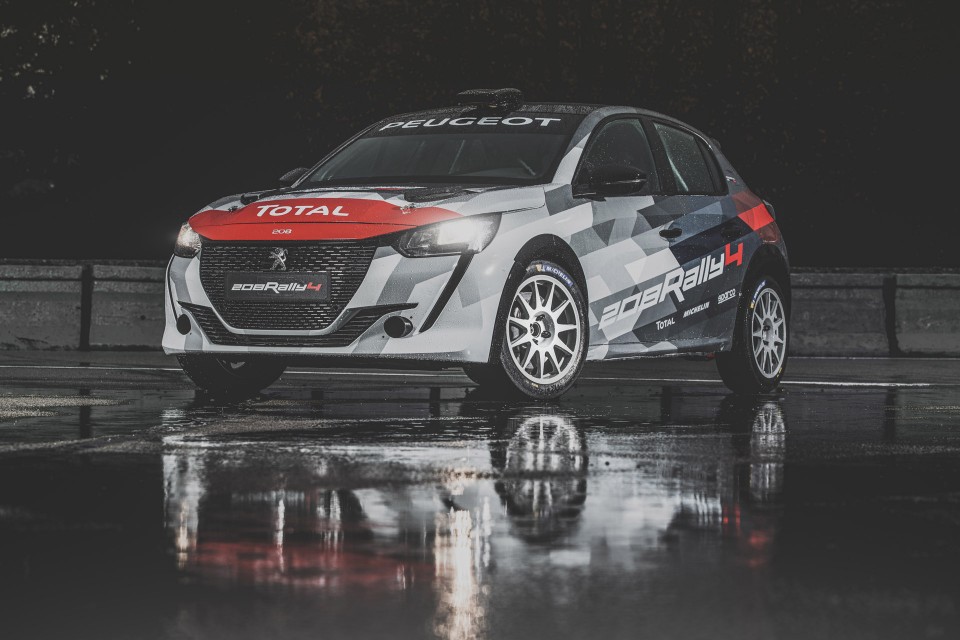 Photo officielle Peugeot 208 Rally 4 (2020)