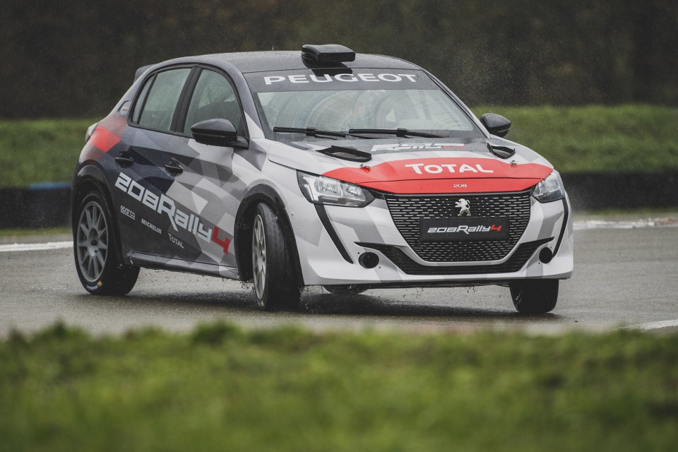 Photo officielle circuit Peugeot 208 Rally 4 (2020)