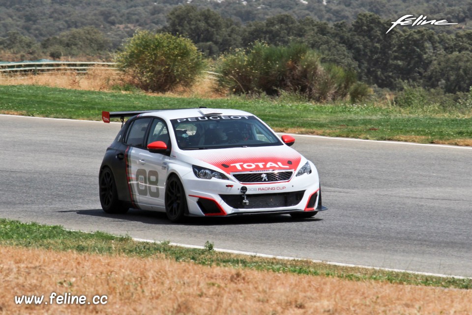 Photo 3/4 avant Peugeot 308 Racing Cup (2017)