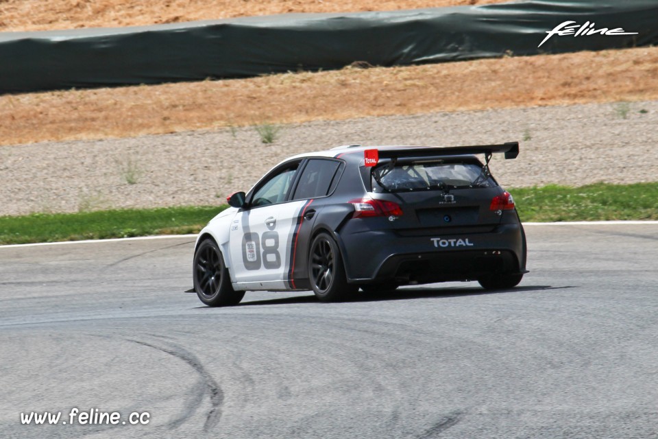 Photo 3/4 arrière Peugeot 308 Racing Cup (2017)