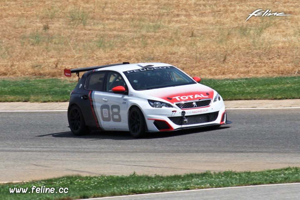 Photo 3/4 avant Peugeot 308 Racing Cup (2017)