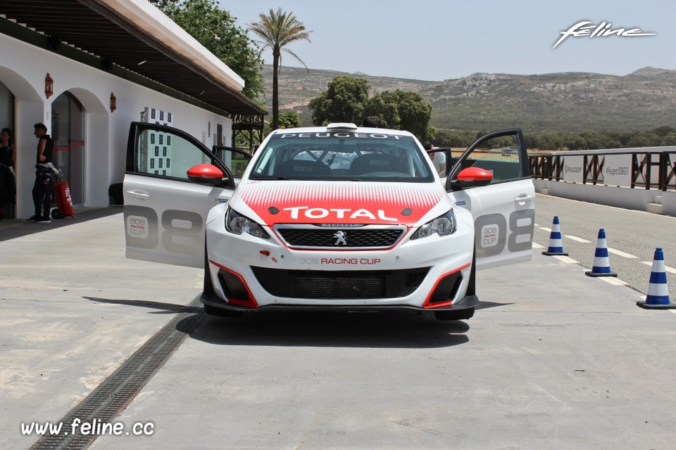 Photo face avant Peugeot 308 Racing Cup (2017)