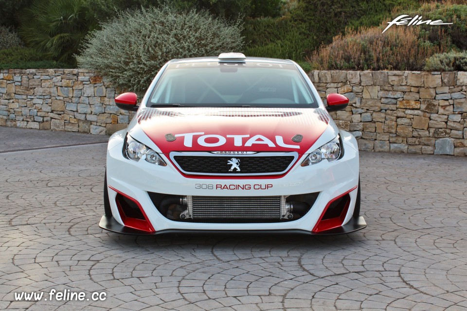Photo face avant Peugeot 308 Racing Cup (2017)
