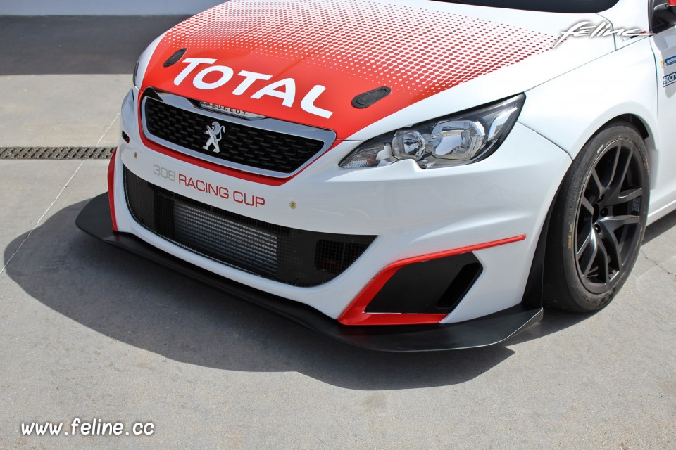 Photo bouclier avant Peugeot 308 Racing Cup (2017)
