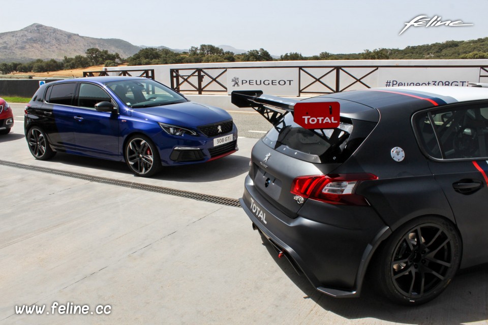 Photo essai Peugeot 308 GTi et 308 Racing Cup (2017)