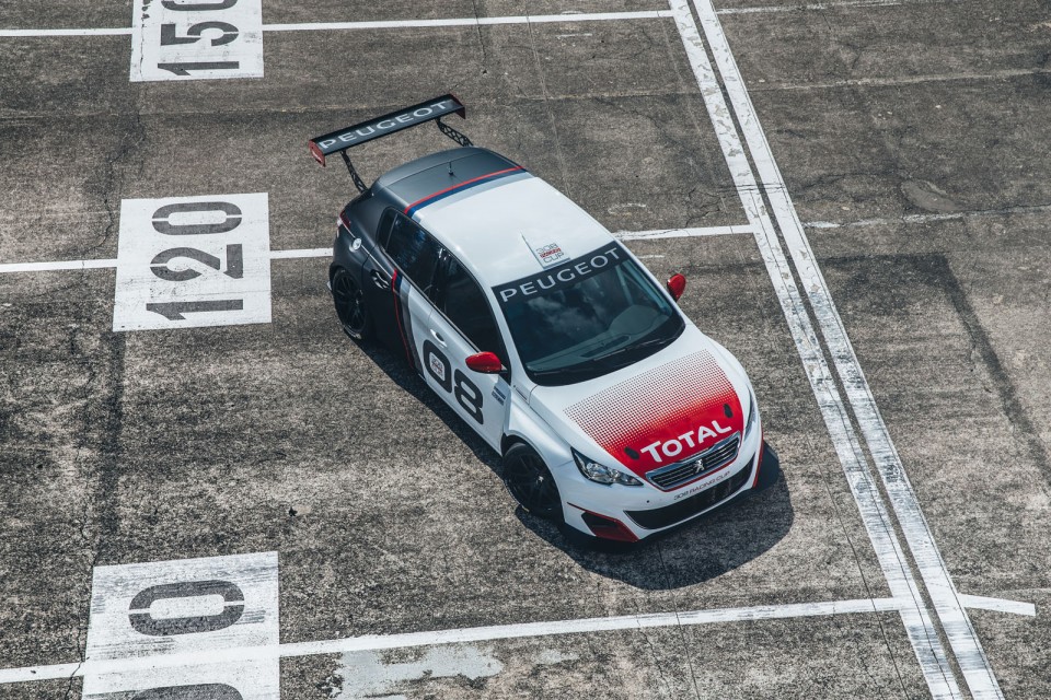 Photo officielle Peugeot 308 Racing Cup (2015)