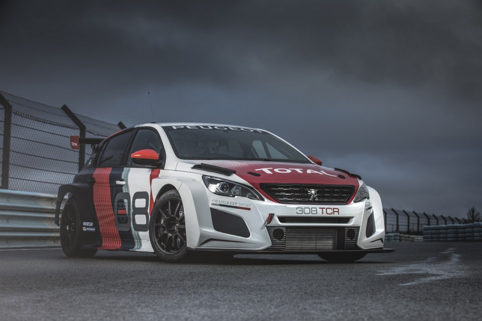 Photo officielle Peugeot 308 TCR (2018)