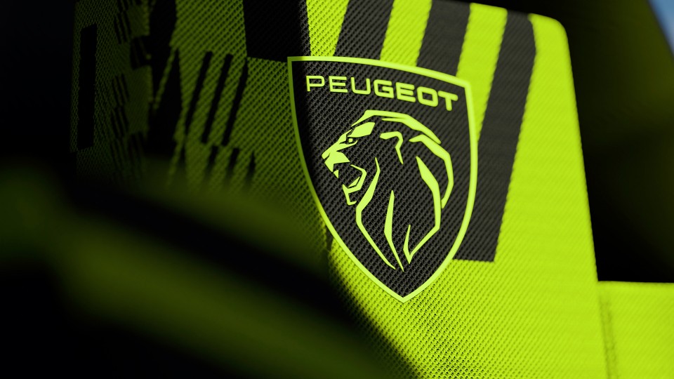 Photo nouveau logo Peugeot 9X8 Hypercar prototype (2021)